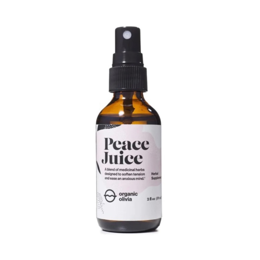 Organic Olivia Peace Juice tincture. Almost full only used a couple times